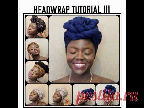 HEADWRAP TUTORIAL III- 8 STYLES