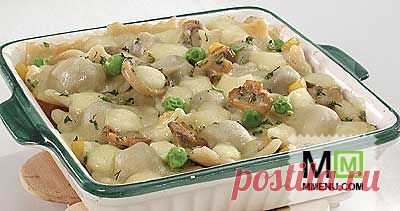 Запеканка из равиоли с сыром - кулинарный рецепт. Миллион Меню