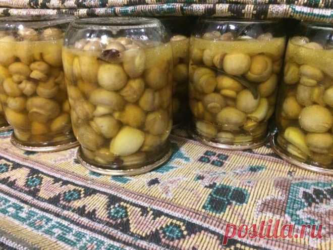 #мариновані_печериці 0,5 кг. печериць; 2 ст.л.... - Оля Галинська-Берник