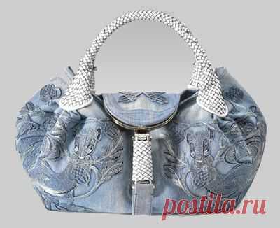 Выкройки сумок из джинсов своими руками. - Каталог сумочек, клатчей, портфелей, чемоданов и рюкзаков 2015 года