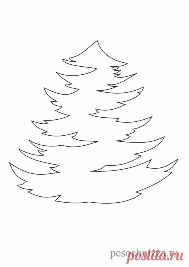 Новогодние трафареты для окон