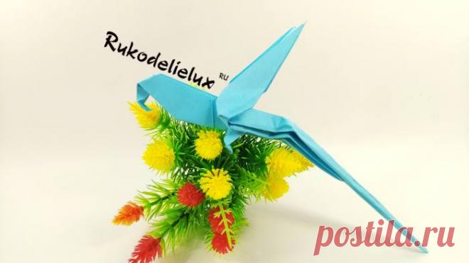 Оригами попугай из бумаги поэтапно: легко для детей и начинающих, на палец, инструкция по сборке без клея