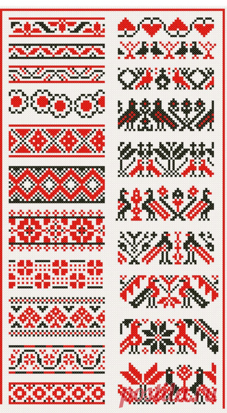Cross Stitch Ethnic https://pinterest.com/countedthreads/cross-stitch-ethnic/  |  Найдено на сайте qtp.hu.