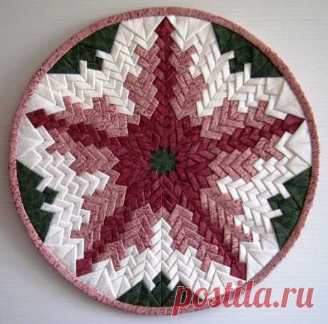 Прихватки Folded Star. МК видео