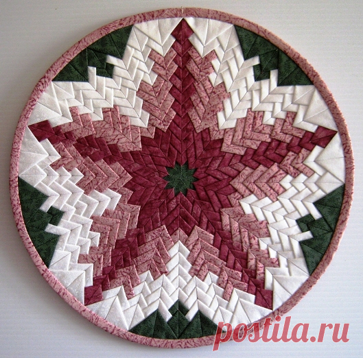 Прихватки Folded Star. МК видео