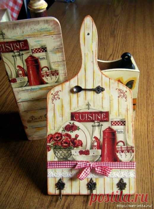 Необычное применение разделочной доски