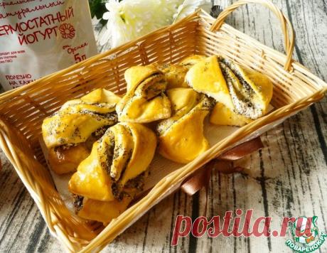 Булочки с маком и взбитым белком – кулинарный рецепт