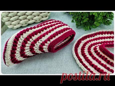 🤩ПРОСТО ВОСТОРГ!!! Красивые СЛЕДКИ на 2 х спицах!!!  Подробный мастер класс