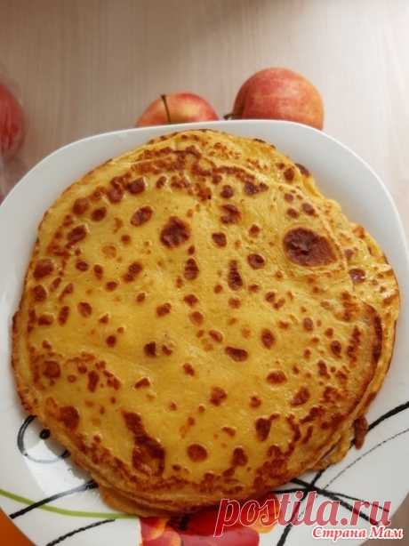 Тыквенные блины. - Я не повар, я только учусь. - Страна Мам