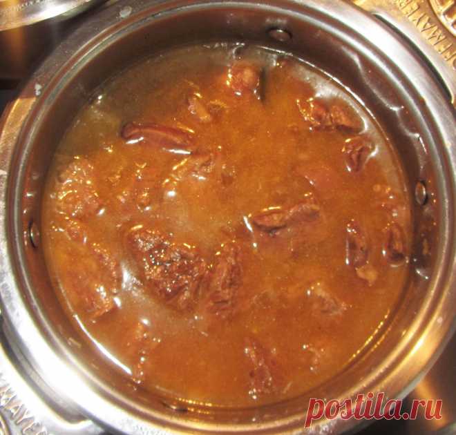 Говядина по-кремлевски (тушеная) Говядина по-кремлевски (тушеная) - пошаговый кулинарный рецепт приготовления с фото, шаг за шагом.
