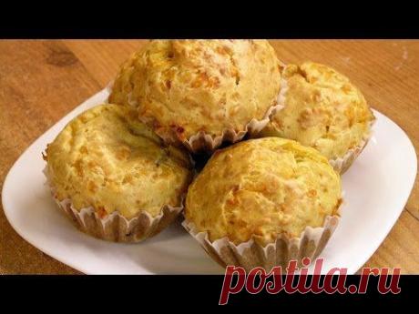 (+1) тема - Сырные кексы - Видеорецепт | Любимые рецепты