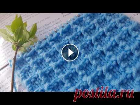 Очень аппетитный филигранный вафельный узор спицами ❤ knitting pattern. Очень аппетитный филигранный вафельный узор спицами ❤ knitting pattern....