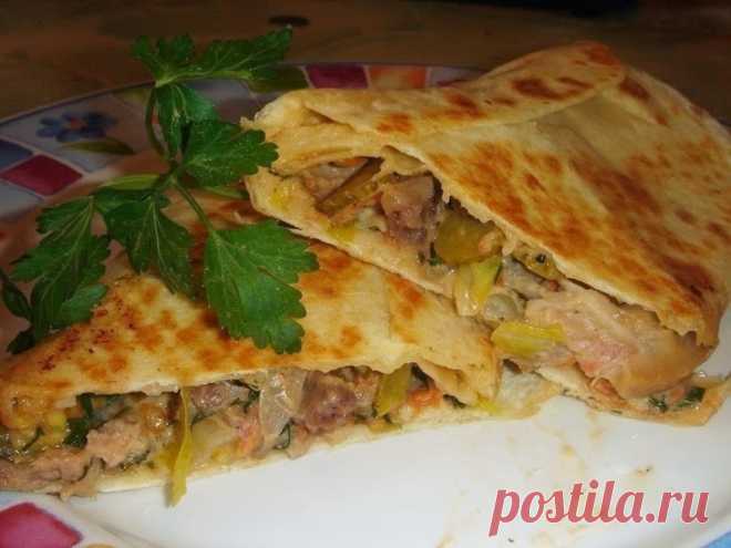 Самые вкусные рецепты: Горячий бутерброд в лаваше