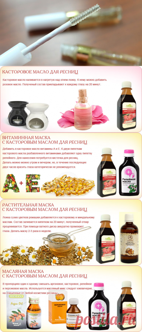 Касторовое масло для ресниц и правила его применения