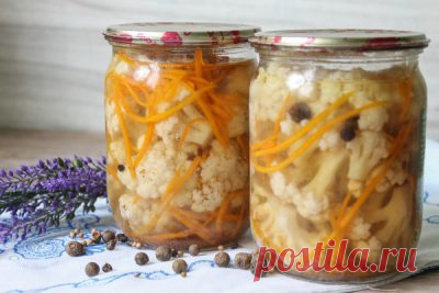 Цветная капуста по-корейски на зиму: 3 рецепта, особенности приготовления - Onwomen.ru