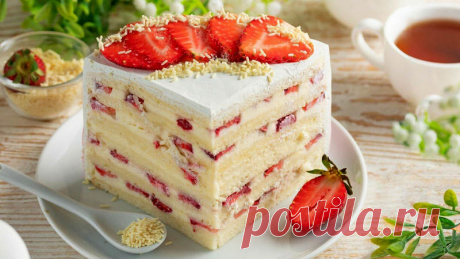 Торт Молочная девочка 🍰 рецепты пошагово в домашних условиях