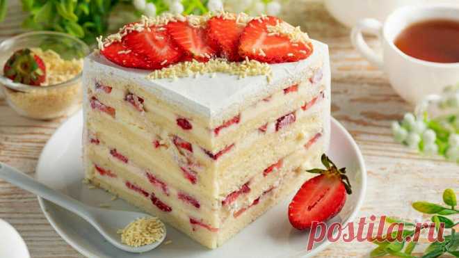 Торт Молочная девочка 🍰 рецепты пошагово в домашних условиях