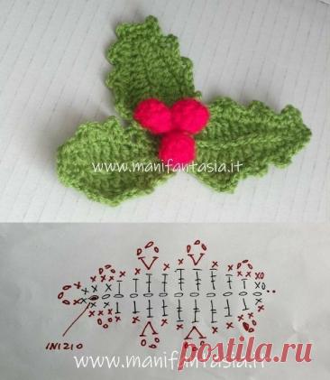 Новогодняя пуансеттия