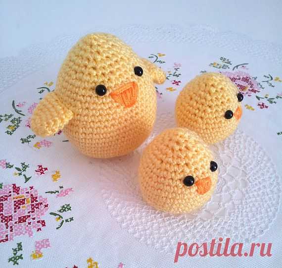 Вязаные яйца-игрушки. Детский пасхальный сувенир..