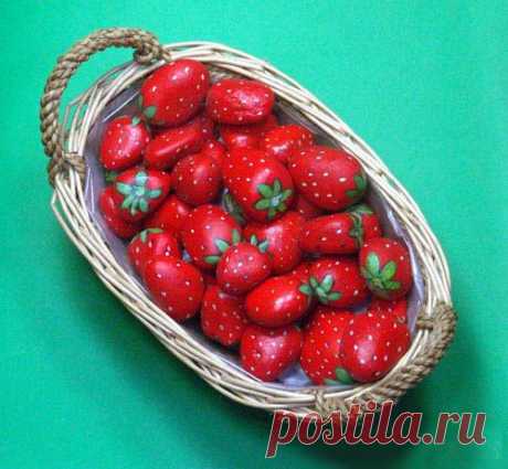 Как расписывать гальку и камни акриловыми красками