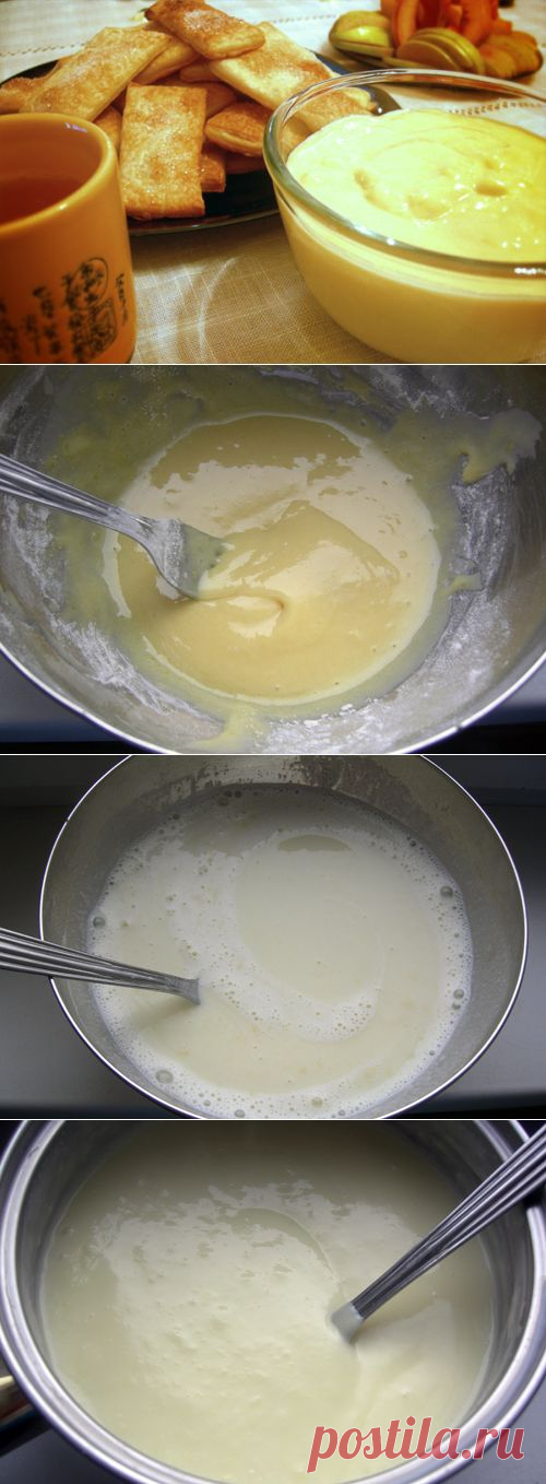 Отличное лакомство;) Слоеные коржики с заварным кремом — Вкусные рецепты