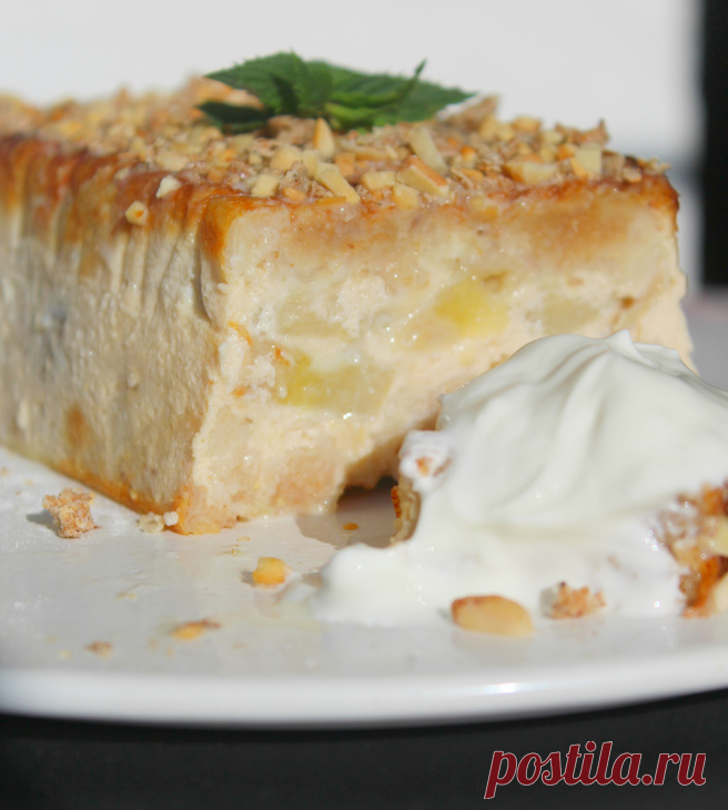 Нежный десерт Банановая Бетти рецепт с фотографиями