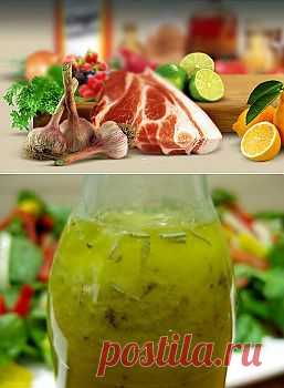 Классическая французская заправка для салатов | Настя Ли