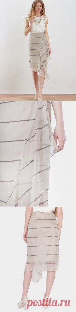 Каталог Юбка с воланом от магазина Одежда+