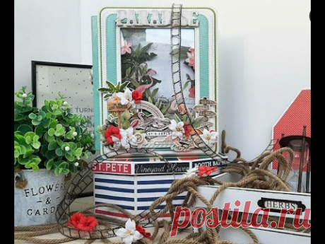 Scrapbooking с Ширниной Paradise обзор проекта