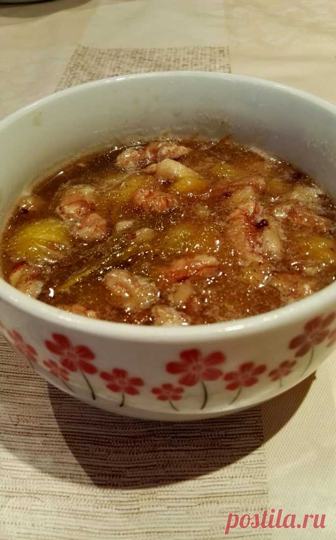 Сливовое варенье с грецким орехом и корицей рецепт – русская кухня: выпечка и десерты. «Еда»