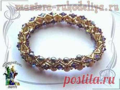 Мастер-класс по бисероплетению: Браслетик