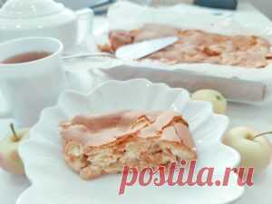 Шарлотка, лучший рецепт пирога с яблоками - Oбжорка Gluttony.ru