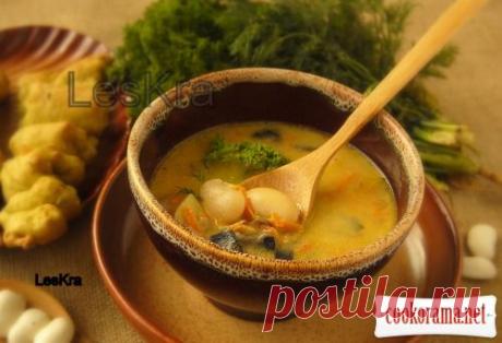 Густа квасолево-грибна зупа для Міли / Овочеві супи / Кукорама — смачні рецепти!