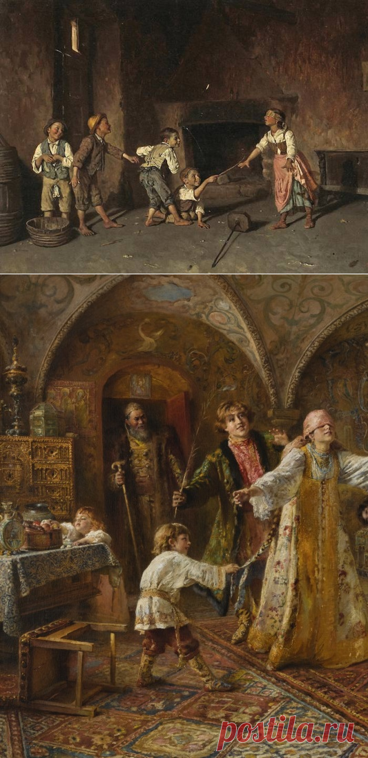 «Игра в жмурки» Маковского: Чем покоряет шедевр, проданный на торгах Sotheby’s за миллионы | VestiNewsRF.Ru