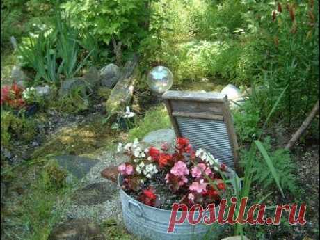 68+ БЮДЖЕТНЫХ ИДЕЙ ДЛЯ МАЛОГО ДВОРА - YouTube