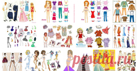 Бумажные куклы (вырезаются которые - Google Търсене