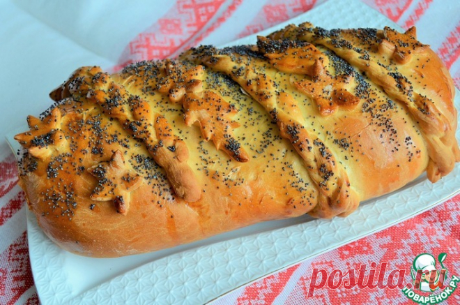 Кулебяка с грибами и яйцами Кулинарный рецепт