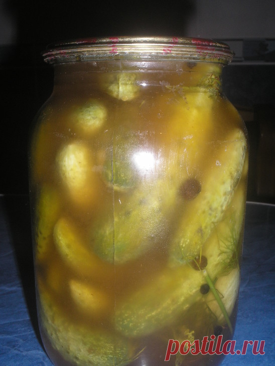 Огурцы с кетчупом "Чили"