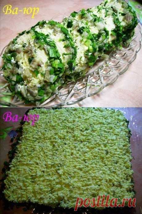 Вкуснейший рулет с сельдью