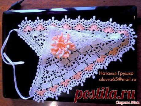 КОСЫНКА КРЮЧКОМ ДЛЯ МАЛЫШКИ