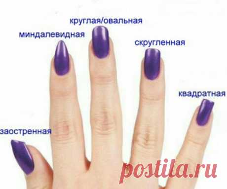Какую форму ногтей предпочитаете?