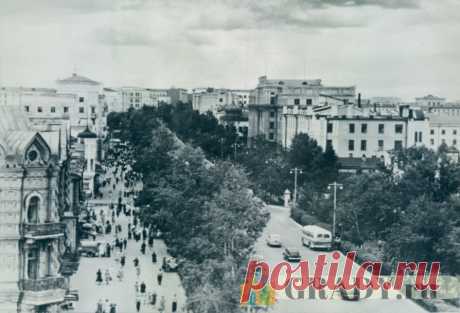 Хабаровск, Россия - Улица Карла Маркса - 1950-е годы - г3354 | GRADY.ru