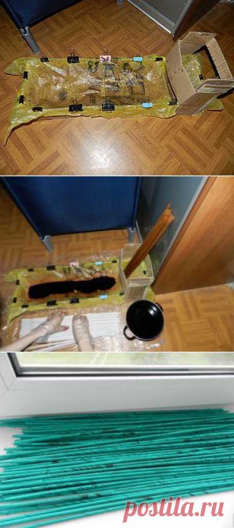 МК по окрашиванию трубочек - Ярмарка Мастеров - ручная работа, handmade