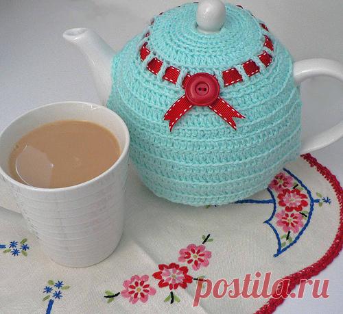 Грелки на чайник вязаные крючком. | Вязаные крючком аксессуары