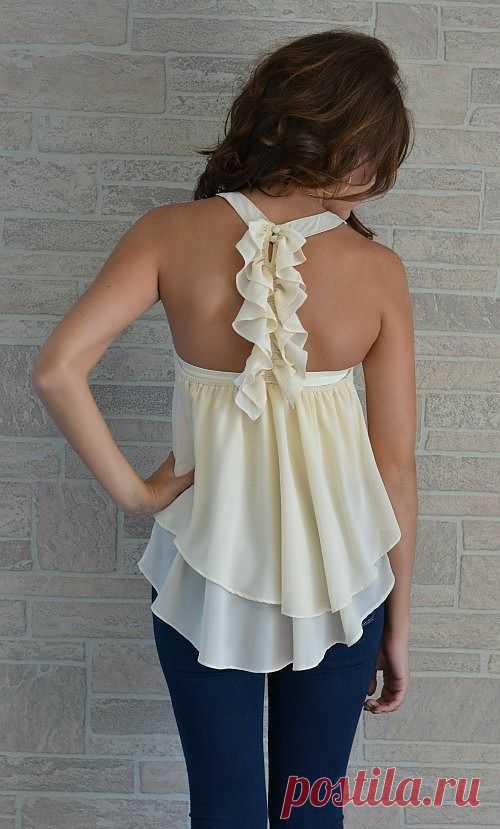 Красивая спинка / Декор спины / Модный сайт о стильной переделке одежды и интерьера