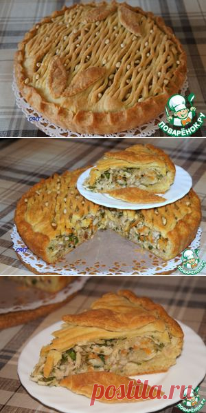 Пирог с курицей