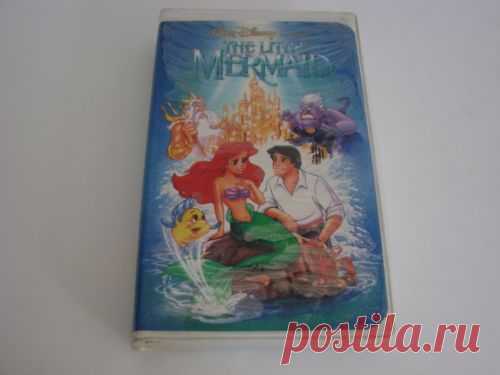 The Little Mermaid - Disney Black Diamond Classic Rare Cover Art (VHS, 1990) 5013037823530 | eBay