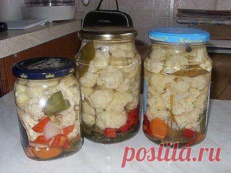 ВКУСНЕЙШАЯ Маринованная ЦВЕТНАЯ Капусточка » В сети – себя просвети!