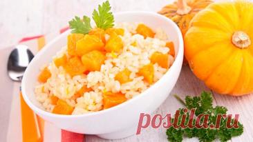 Рецепт каши из тыквы с рисом - Сад и огород