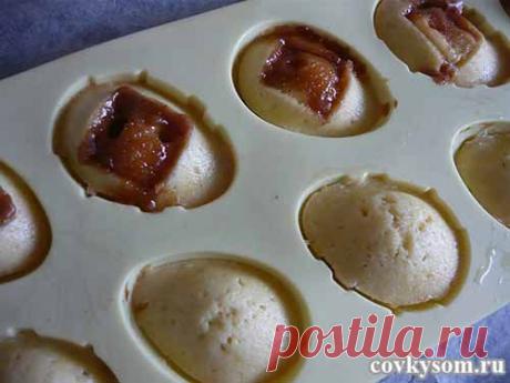 Вкусные кексы с вареньем или сгущенкой | Домашняя кулинария